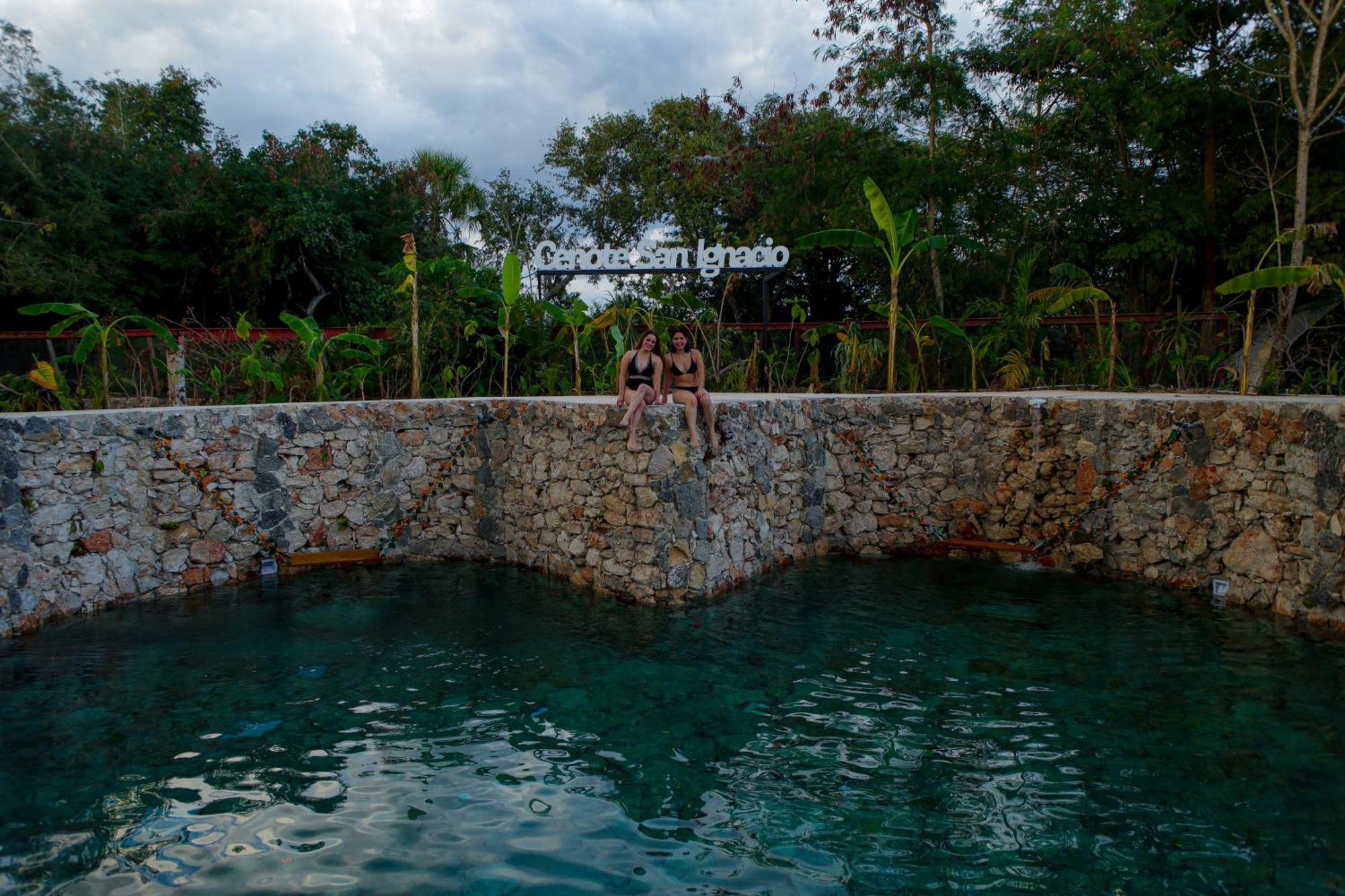 Cenote San Ignacio Villa Chocholá Exteriör bild